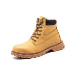 Bottes de travail  bout en acier pour hommes, chaussures de scurit impermables, antidrapantes, chaussures ...