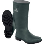 Bottes de travail pvc eco - cba - couleur vert - pointure chaussures 41