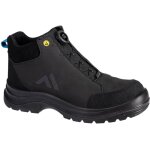 Portwest - bottine composite ridge s3s esd sr fo - taille 42 - noir / bleu