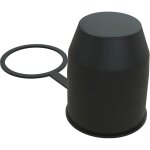 Bouchon d'attelage de remorque avec anneau de s�curit� - bouchon de boule de remorquage pour voiture ...