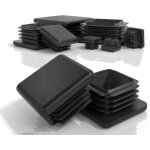 Bouchons  lamelles 40x40 mm pour tube carr bouchons carrs en plastique pe bouchon pied de chaise bouchon ...