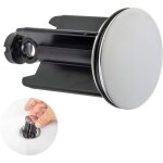 Bouchon de lavabo de salle de bain universel � 40 mm, bouchon d?�vacuation chrom�, constitu� de laiton, ...