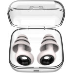 Bouchons d'oreilles anti - bruit, lavables et r�utilisables, bouchons d'oreilles en silicone