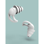 Bouchons d'oreilles anti bruit sommeil etanches en silicone 33db antibruit blocage du son les bouchons ...
