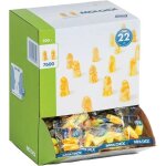 Bouchons d'oreilles antibruit en mousse jetables snr 22 db moldex mellows (bo�te de 200 paires) jaune ...
