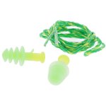 Bouchons d'oreilles cords rutilisables honeywell safety 28db vert, jaune ( prix pour 1 )