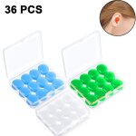 Bouchons d'oreille r�utilisables en silicone, protection antibruit pour sommeil, natation ou concerts ...