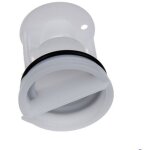 Bouchon de pompe avec joint wmd2 2872700100 pour lave linge altus, aya, beko, blomberg, continental edison, ...