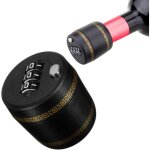 Bouchon avec serrure a combinaison 3 - chiffres pour bouteille serrure � combinaison bouchon � vin, serrure ...
