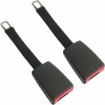 Boucle ceinture s�curit� voiture acier rallonge ceinture s�curit� universelle 25cm for 20 - 22mm langue ...