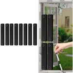 Boucles de montage de fen�tre, 12 aimants de fen�tre anti - moustiques, aimants de fen�tre autocollants, ...