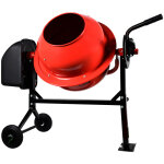 Boudech ? b�tonni�re �lectrique 70l 275w 220v ? deux roues ? syst�me de basculement rapide ? m�lange ...