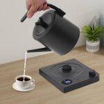 Bouilloire en acier inoxydable avec fonction de contr�le de la temp�rature, bouilloire �lectrique de ...