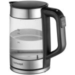 Bouilloire à ébullition rapide, volume 1, 7 l, avec réglage de la température, 2200 w, noir / inox rk4067 ... Bouilloire à ébullition rapide, volume 1, 7 l, avec réglage de la température, 2200 w, noir / inox rk4067 ...