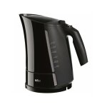 Bouilloire electrique braun wk300 - 1, 7l - noir - chauffe ultra - rapide 45s - filtre anti - calcaire ... Bouilloire electrique braun wk300 - 1, 7l - noir - chauffe ultra - rapide 45s - filtre anti - calcaire ...