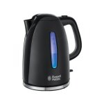 Bouilloire electrique russell hobbs 22591 - 70 electrique 1, 7l texture ebullition ultra rapide - noir ...