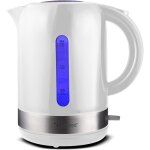 Bouilloire �lectrique techwood tb - 1771 - sans fil - capacit� 1, 7 litre socle 360� - fond int�rieur ...