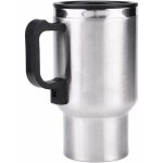Bouilloire lectrique de voiture mug isotherme tasse de chauffage de voyage thermos 450ml 12v en acier ...