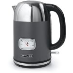 Bouilloire sans fil muse ms - 020 dg - indicateur de temp�rature de l'eau - 2200w - filtre amovible et ...