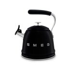 Smeg - bouilloires à sifflet 2. 3l noir wkf01bl Smeg - bouilloires à sifflet 2. 3l noir wkf01bl