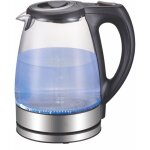 Bouilloire en verre 1, 8 l 2200 w acier inoxydable bouilloire � th� 100% sans bpa fonction maintien au ...