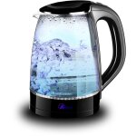 Bouilloire en verre ardes ar1k47 avec arrêt automatique et lumières led bleues Bouilloire en verre ardes ar1k47 avec arrêt automatique et lumières led bleues