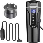 Bouilloire de voiture, 12 v / 24v bouilloire �lectrique de voiture tasse d'eau chauff�e pour voiture ...