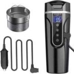 Bouilloire de voiture, 12 v / 24v bouilloire �lectrique de voiture tasse d'eau chauff�e pour voiture ...