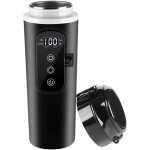 Bouilloire voiture 12v - 24v 500ml, bouilloire �lectrique de voyage en inox avec allume - cigare 12v ...