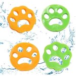 Boule anti poil machine  laver, attrape poils machine a laver, lavable et rutilisable, pour nettoyer ...