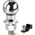 Boule d'attelage de remorque s�curis�e 50 mm 3, 5 t pour tracteur, voiture, camion, v�hicule r�cr�atif ...