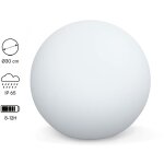 Boule led ? sph�re d�corative lumineuse. blanc chaud. commande � distance �30 cm