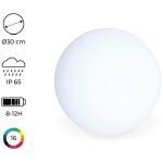 Sweeek - boule lumineuse led 16 couleurs. �tanche avec t�l�commande �30 cm