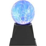 Boule de plasma magique 10cm, lampe plasma boule de 4 pouces, lumire  plasma sensible au toucher, branchez ...