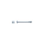 Boulon charpente bois t�te carr�e classe 4, 8 nfe 27341 - 16 x 400 mm zingu� lennie bc1640002b
