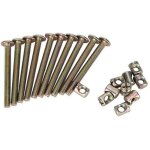 Boulon de meubles m6, vis tte hexagonale tte creuse crous pour chaises de lits superposs pour berceau(60mm) ...