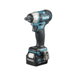 Boulonneuse � chocs 12 v li - ion 4 ah 165 nm makita 2 batteries + chargeur - en coffret - tw161dsmj