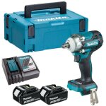 Boulonneuse � chocs 18v lxt 1 / 2' 330 nm (2x3, 0 ah) en makpac makita dtw300rfj