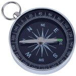 Boussole avec cadran, boussole � poche portable de 45 mm, boussole de survie haute pr�cision