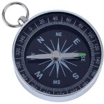 Boussole avec cadran, boussole � poche portable de 45 mm, boussole de survie haute pr�cision