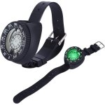 Boussole de plong�e, boussole de poignet, boussole de poignet de plong�e �tanche 50 m, boussole d'ext�rieur ...