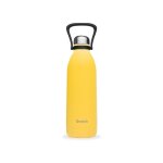 Qwetch - bouteille isotherme 1. 5 litres pop double paroi chaud 16h froid 48h jaune