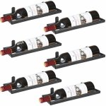 Bouteille de vin murale en fer, organisateur de casier  vin suspendu en mtal, wall mounted iron wine ...