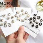 Boutons de broche de chemise pour femme noire bouton blanc sans couture broche de scurit mini bouton ...