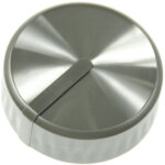 Bouton de commande gris (ms - 8080017466, ms - 652083) robot m�nager moulinex