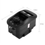 Bouton leve vitre 206, bouton l�ve - vitre interrupteur de l�ve - vitre �lectrique commande contr�le ...