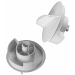 Bouton minuteur blanc