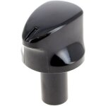 Bouton noir 6h feu gaz c00273932 - cuisiniere