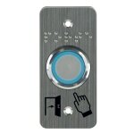 Bouton poussoir pmr - large 80 x 80 x 38 mm