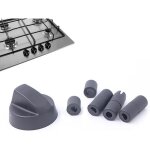 Bouton pour r�chaud � gaz, boutons rotatifs universels de 42 mm de diam�tre avec adaptateurs, bouton ...